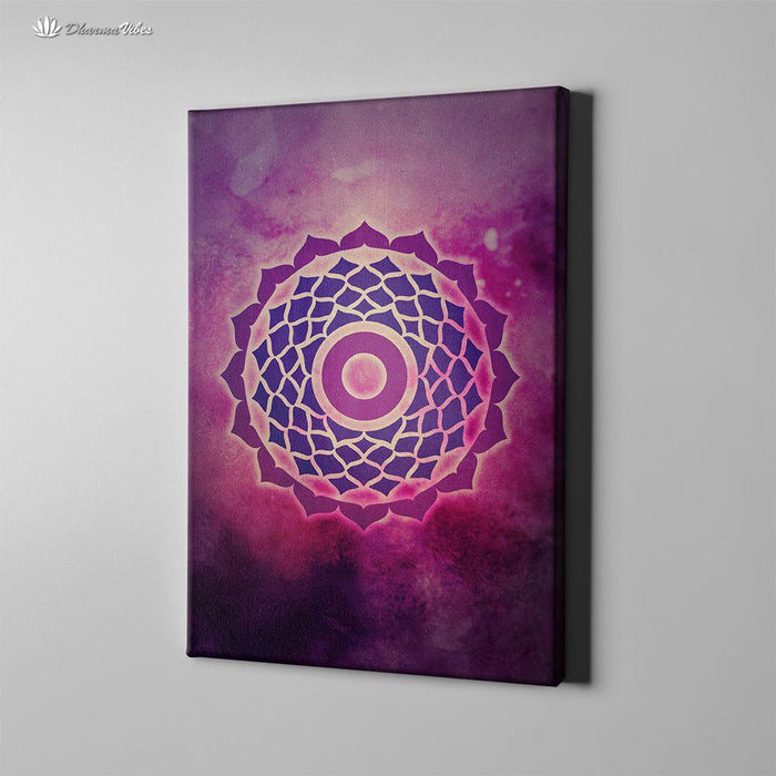 Sahasrara 7th Chakra by McAshe 1-Piece Canvas Art
