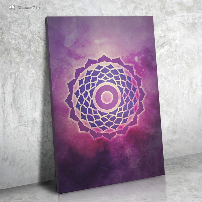 Sahasrara 7th Chakra by McAshe 1-Piece Canvas Art