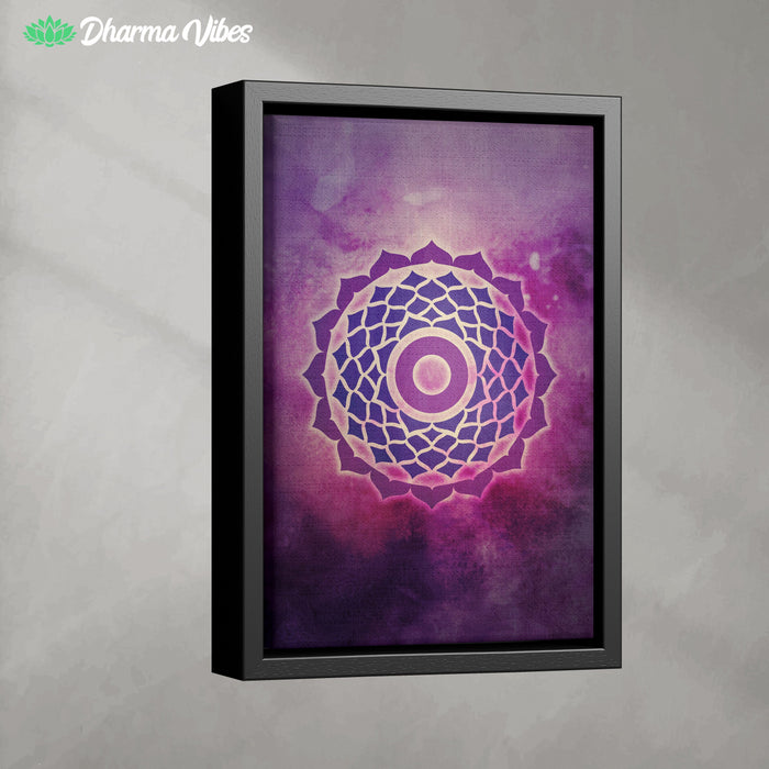 Sahasrara 7th Chakra by McAshe 1-Piece Canvas Art