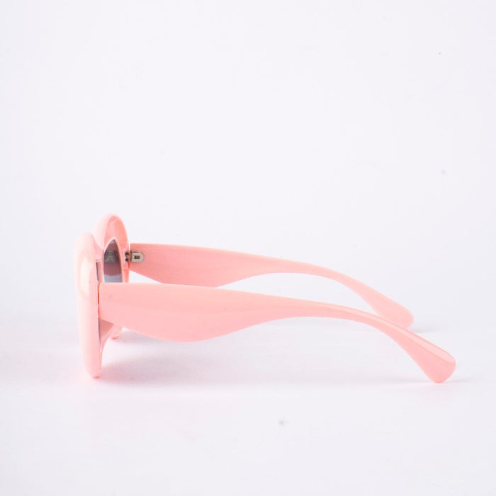 Salmon Pink Groovy Glare Kids' Sunglasses
