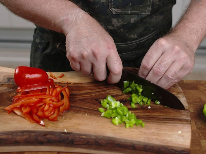 SANTOKU GEMÜSEMESSER 18CM - 7