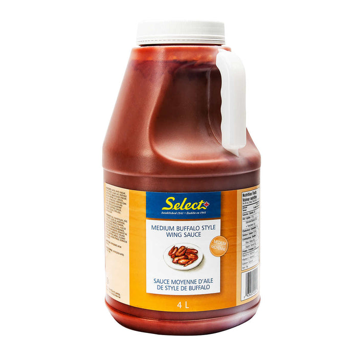 Select Buffalo Style Medium Wing Sauce 4L