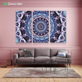 Set and Setting 3 by Cameron Gray 3-Piece Canvas