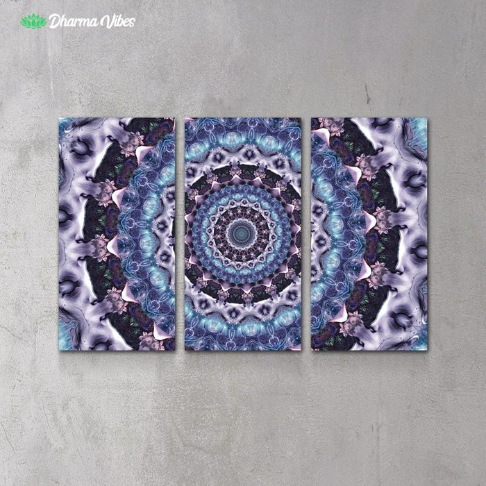 Set and Setting 3 by Cameron Gray 3-Piece Canvas