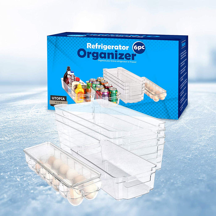 Set of 6 Refrigerator Organizers