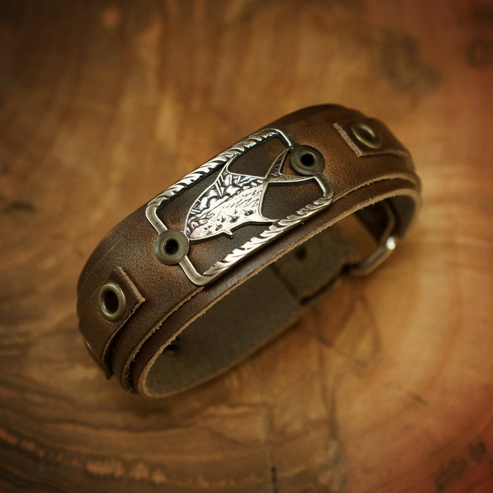brown band with bronze cast of olivers permit oyster bamboo fly rods collabortion sight line provisions