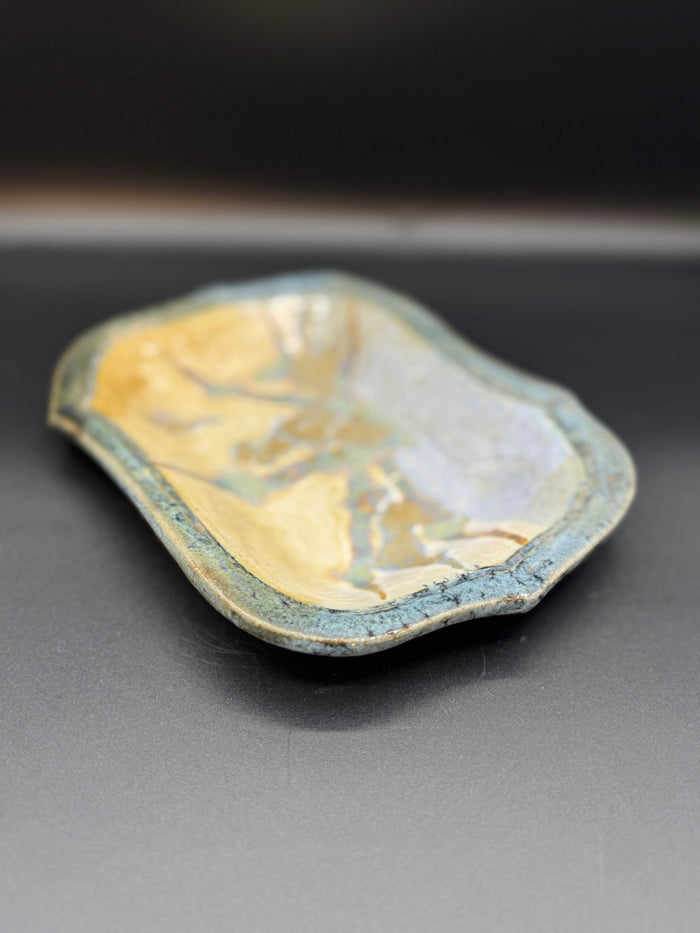 Signed Studio Pottery Trinket Dish