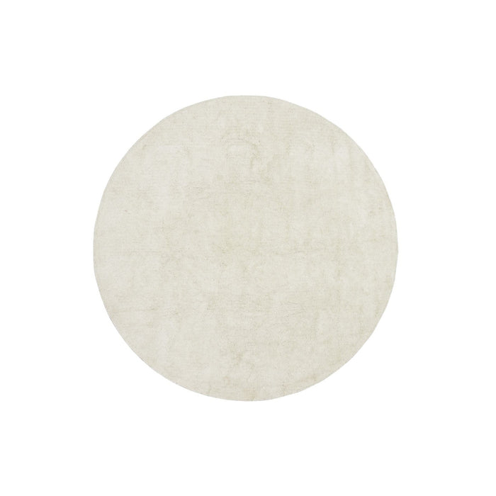 Silhouette Round Natural Woolable Rug - Rugs by Roo