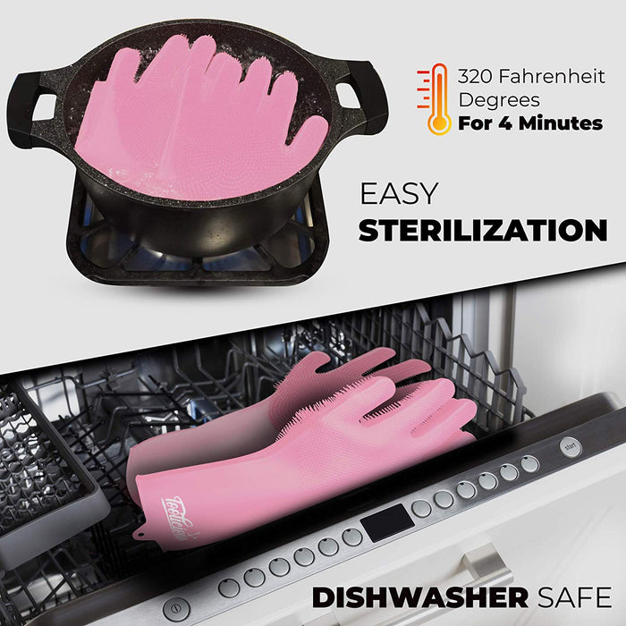 Silicone Dishwashing Gloves