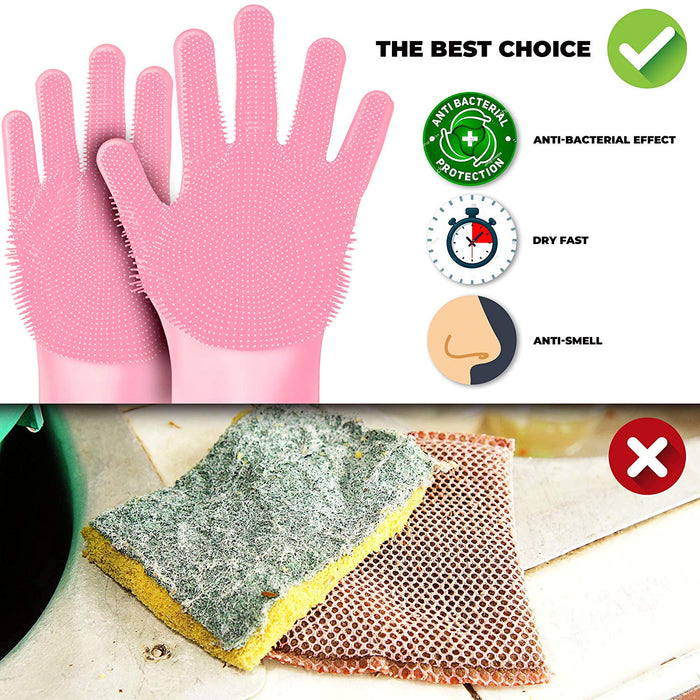 Silicone Dishwashing Gloves
