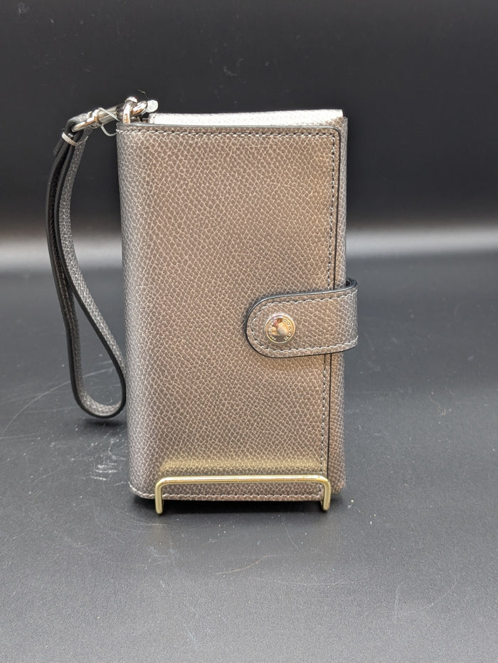 Coach Silver Phone Wallet