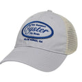 Silver/Royal Blue Legacy Old Favorite Trucker Hat With Oyster Patch