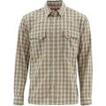 Simms Big Sky Long Sleeve Shirt in canteen plaid.