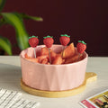 Snack Bowl With Wooden Base & Food Picks Serving Bowls June Trading