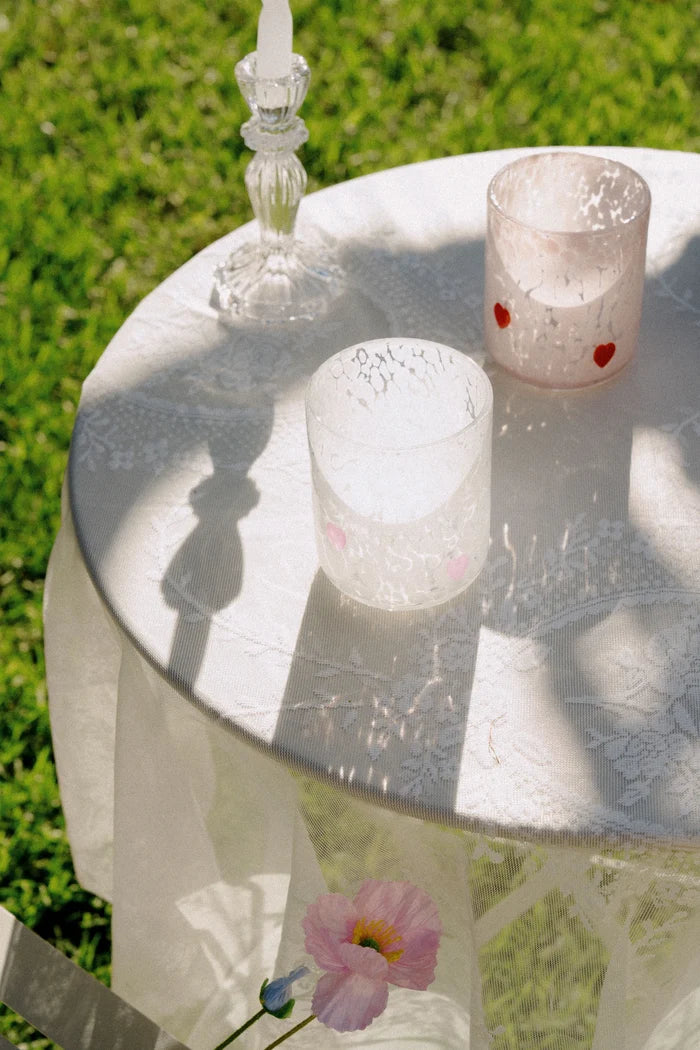 Speckle Icon Cup - Red Heart