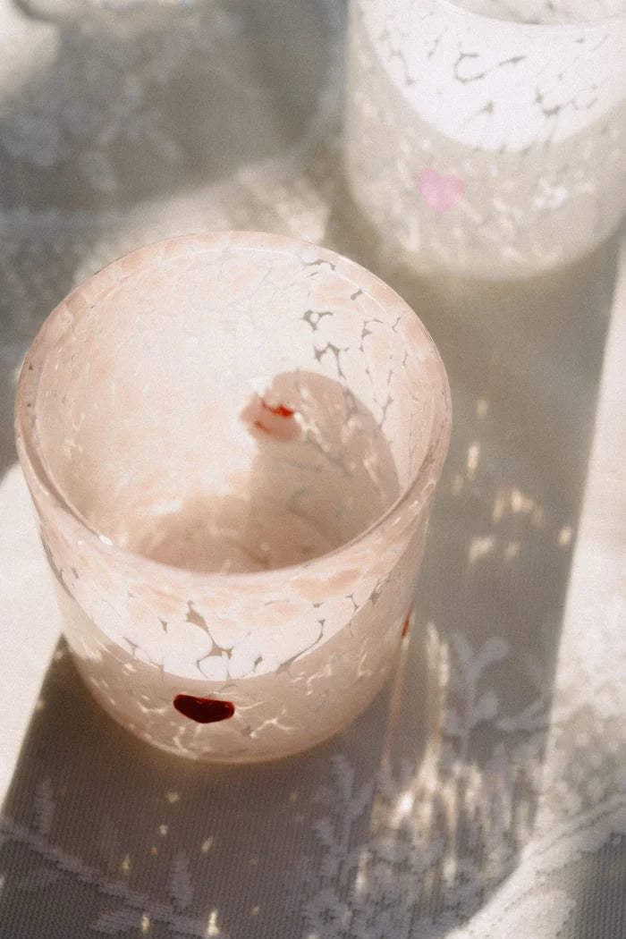 Speckle Icon Cup - Red Heart