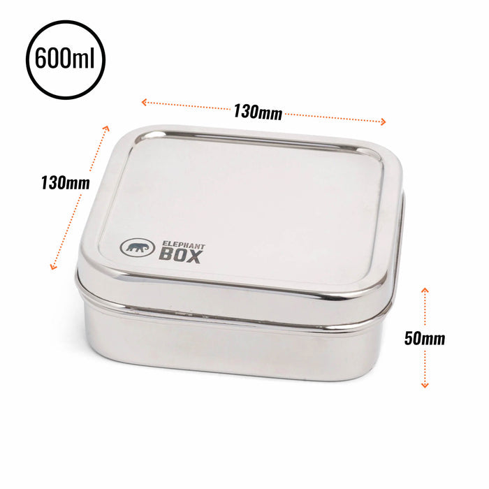 Square Salad Box Lunch-Box Elephant Box