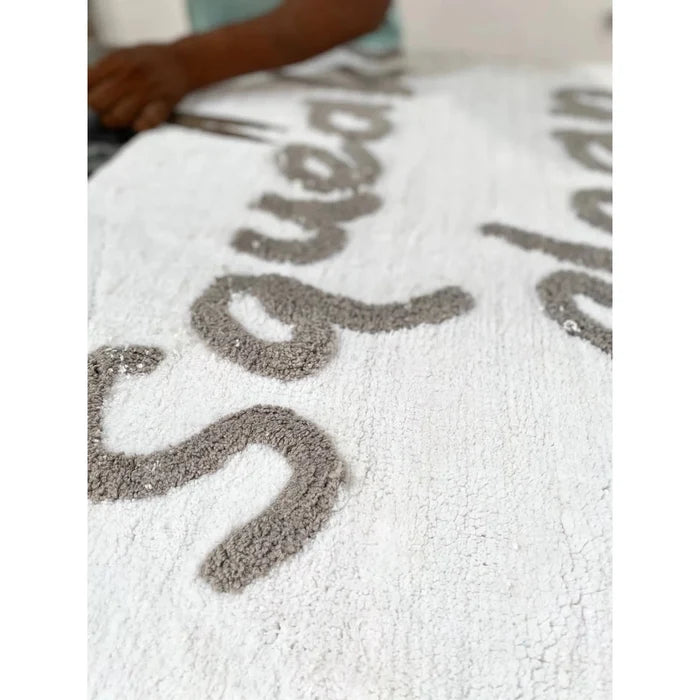 Squeaky Clean Washable Cotton Bath Mat - Rugs by Roo