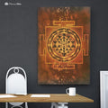 Sri-Yantra by McAshe 1-Piece Canvas Art