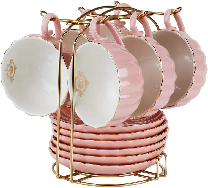 Stainless Steel Display Stand for Tea Cups