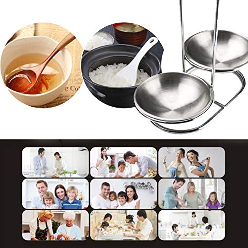 Stainless Steel Double Ladles Holder