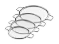 STAPELBARE GLASDECKEL – 18/ 24/ 26/ 28 CM – 4 TEILE - 1