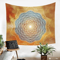 Starlight Mandala by McAshe Tapestry