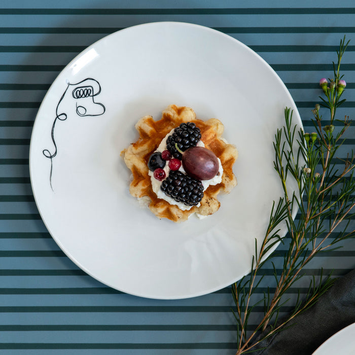 Statement Lines Salad plate XMAS