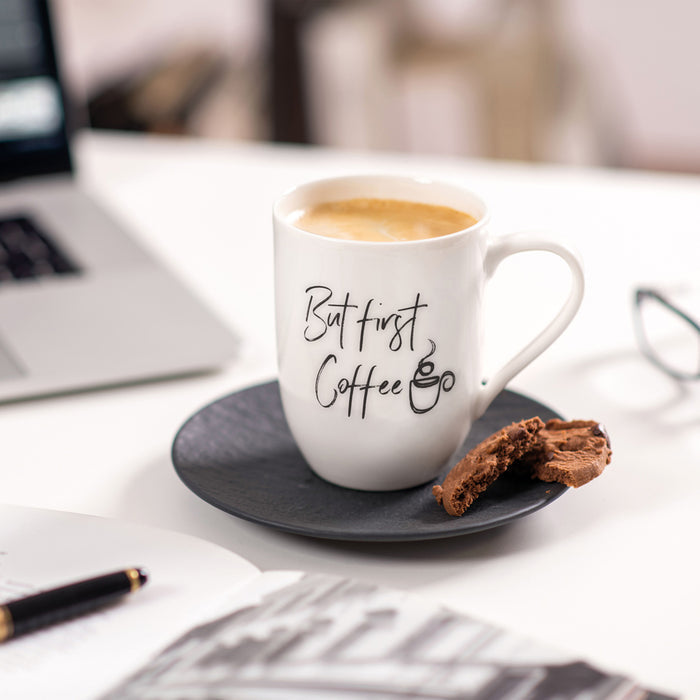 Statement Mug But First Coffee