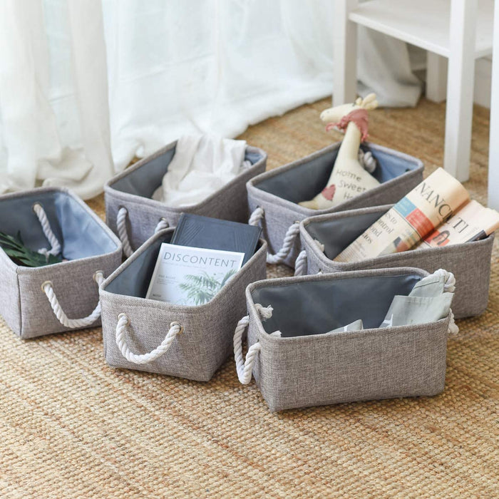 Storage Baskets [6 Pack]