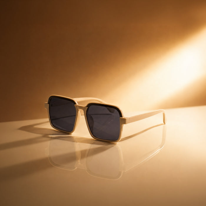 Style On Fire Eggshell Cream Sunglasses