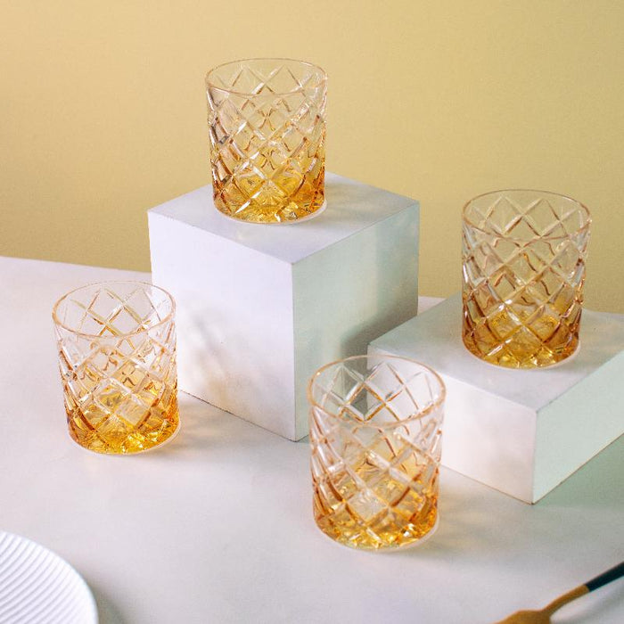 Sunset Prism Crystal Glasses (Set of 2)