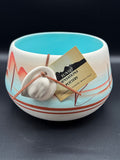 Sunset Sensations Pottery Bowl