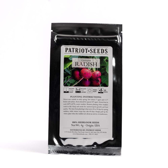 Survival Seed Vault (100% Heirloom, 20 Varieties) by Patriot Seeds