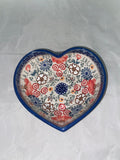Sweet Pea Md. Heart Bowl - Shape M-189 - Pattern Sweet Pea (EO38)