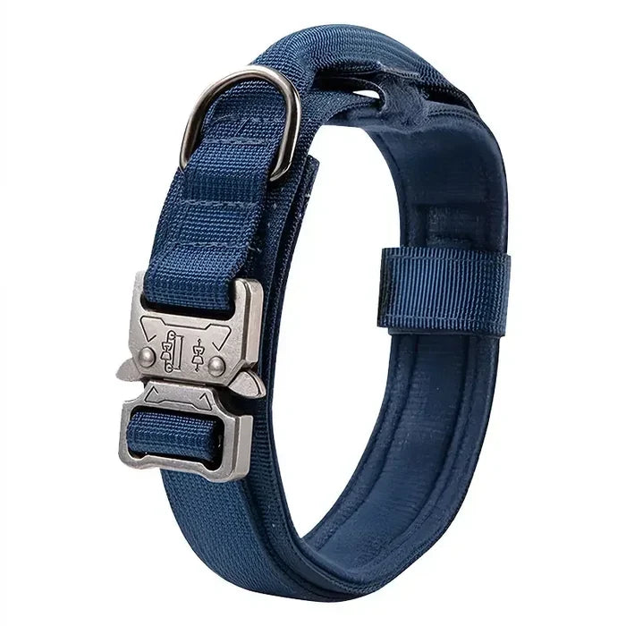 Tactical Dog Collar Heavy Duty Nylon with Control Handle