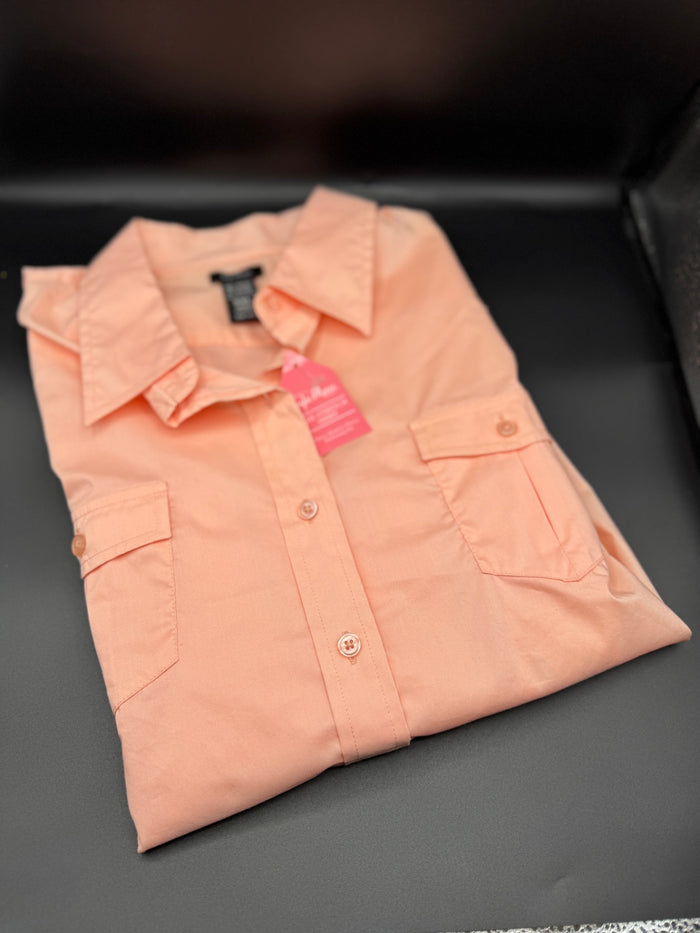 Taylor Marcs The Stretch Shirt, Peach