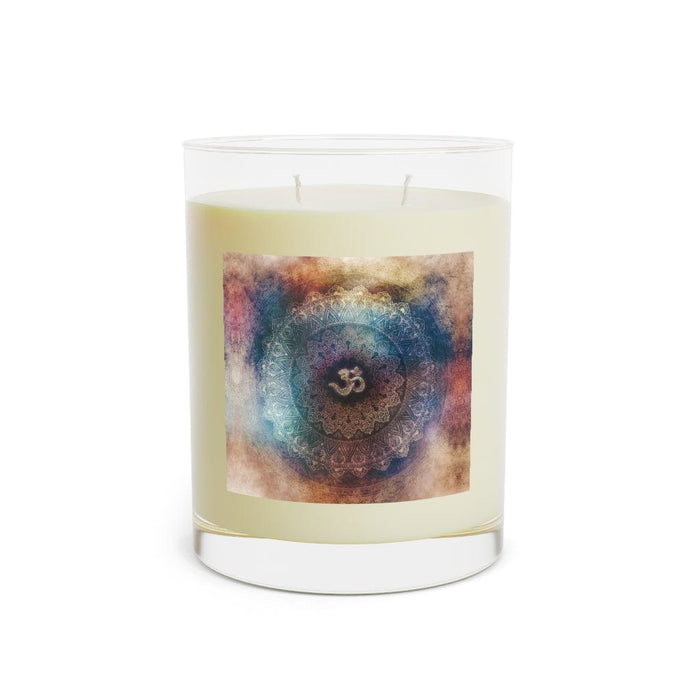 Textured Sacred Om by MCAshe Scented Candle - Full Glass, 11oz