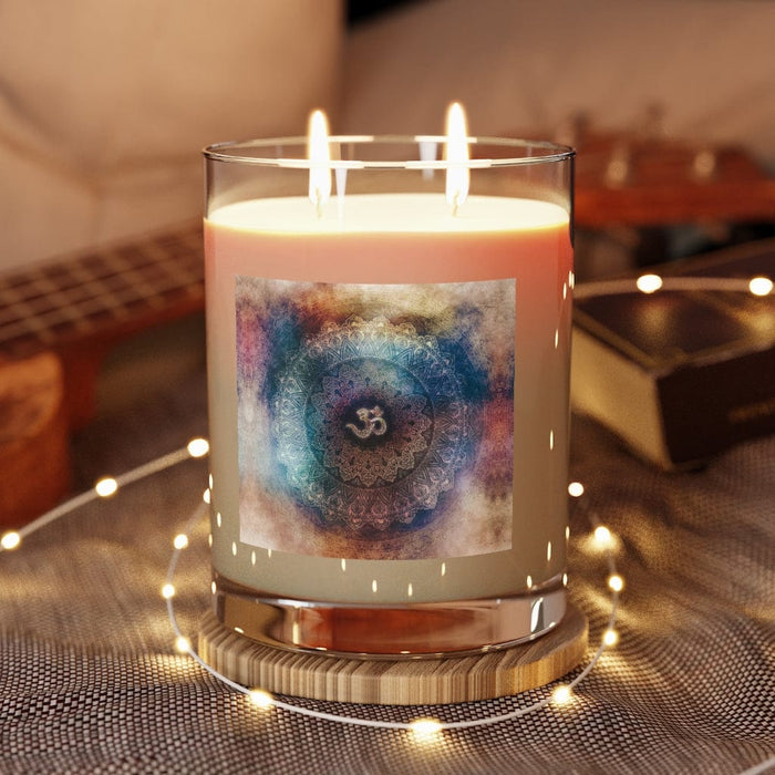 Textured Sacred Om by MCAshe Scented Candle - Full Glass, 11oz