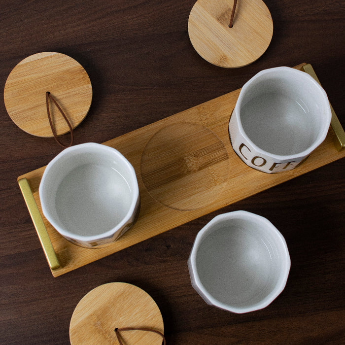 The Brew & Sweeten Canister Set