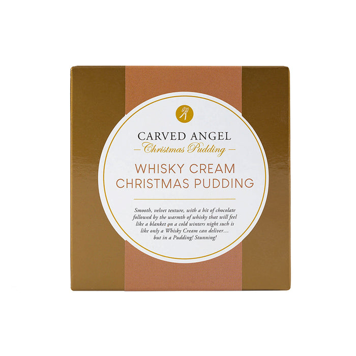 The Carved Angel Whisky Cream Christmas Pudding 120g | New Zealand Delivery | Sabato Auckland