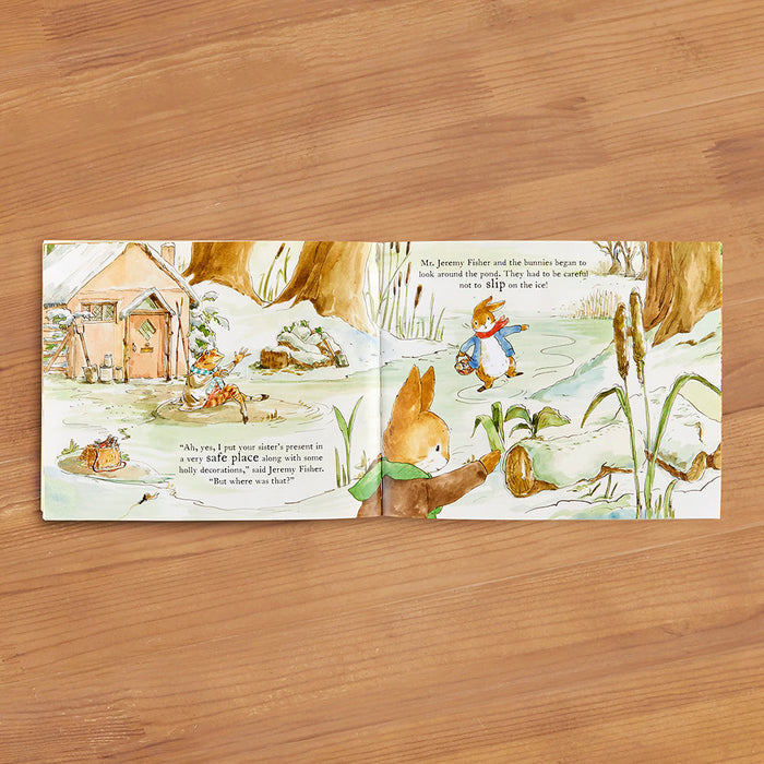 "The Christmas Present Hunt" Children's Lift-the-Flap Book by Beatrix Potter