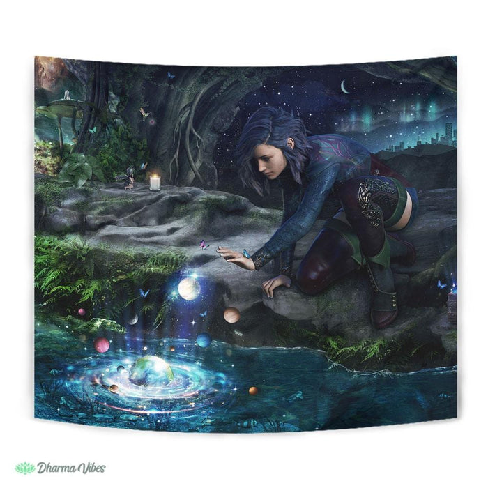 The Collector by Cameron Gray Tapestry