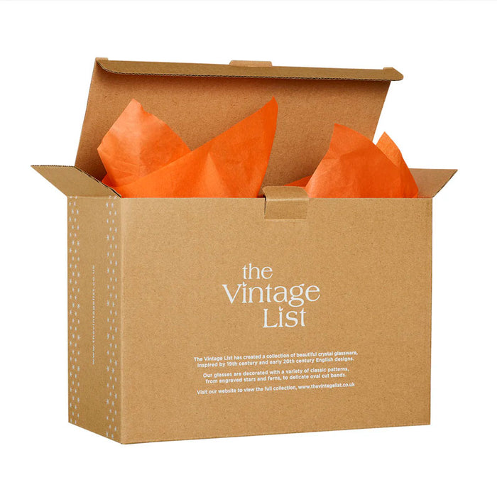 The Vintage List Crystal Martini Glasses ~ Lens