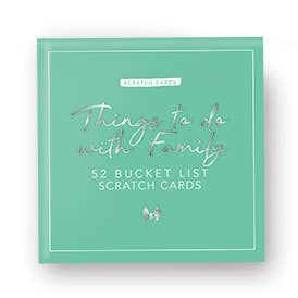 Things To Do With Family Bucket List Scratch Cards
