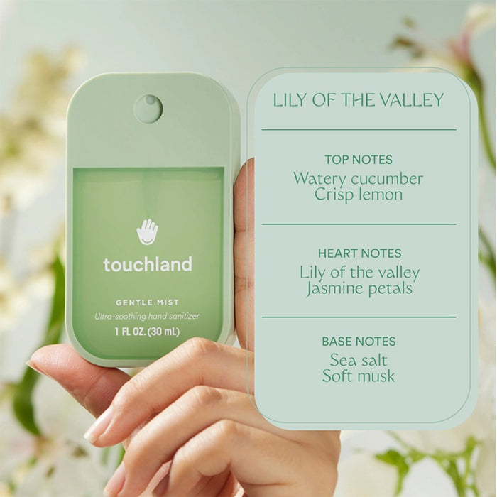 touchland-gentle-mist-lily-of-the-valley-hand-sanitizer-fragrance-notes
