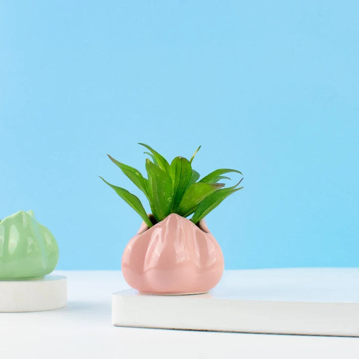 Tulip Flower Vase Vases June Trading Pink