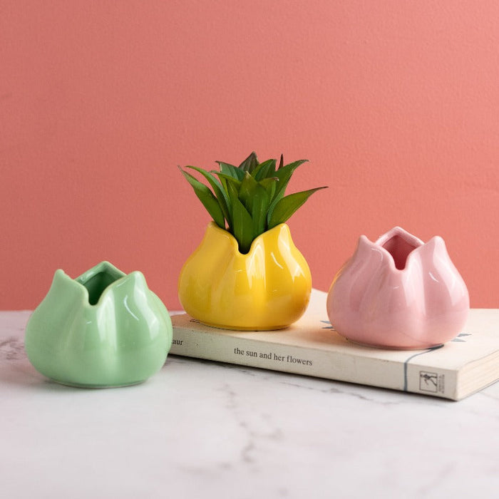 Tulip Flower Vase Vases June Trading