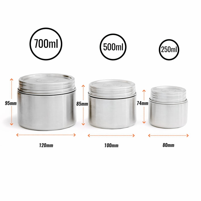Twist & Lock - Leakproof Trio Elephant Box
