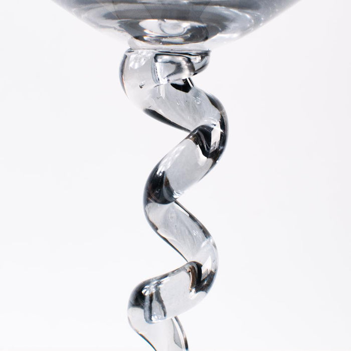 Twist of Avalon Gold-Rim Wine Glasses